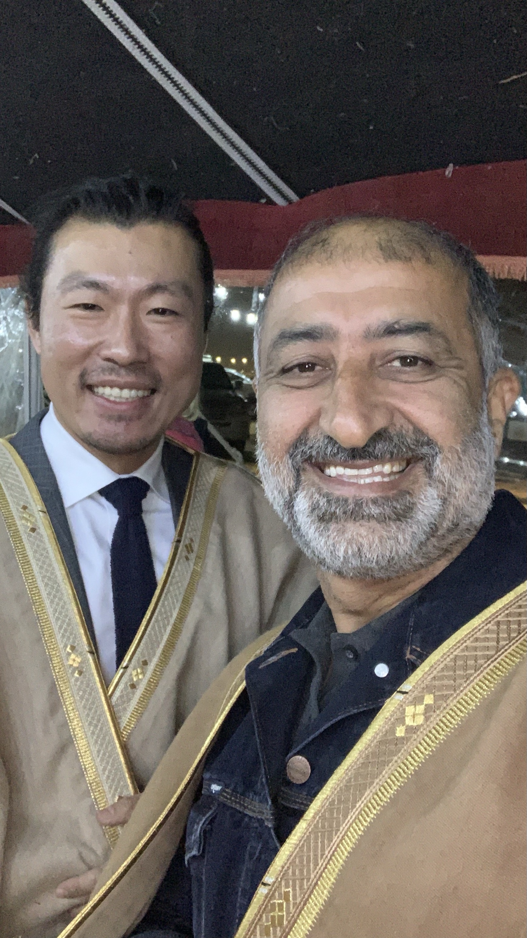 Autho with Ke Leng, a Chinese friend working with UNESCO