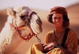 The camel lady Lilianne Donders